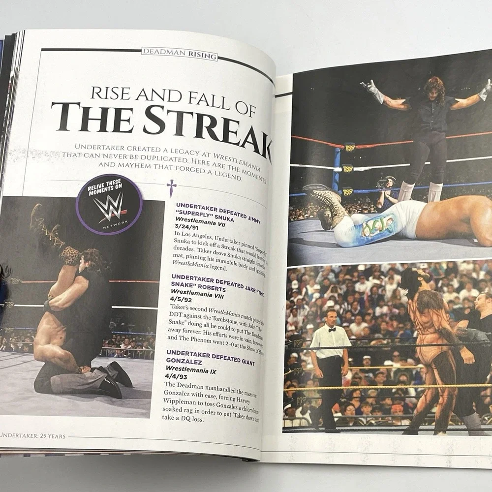 WWE Undertaker 25 Years Of The Deadman 2015 Collector's Edition Magazine